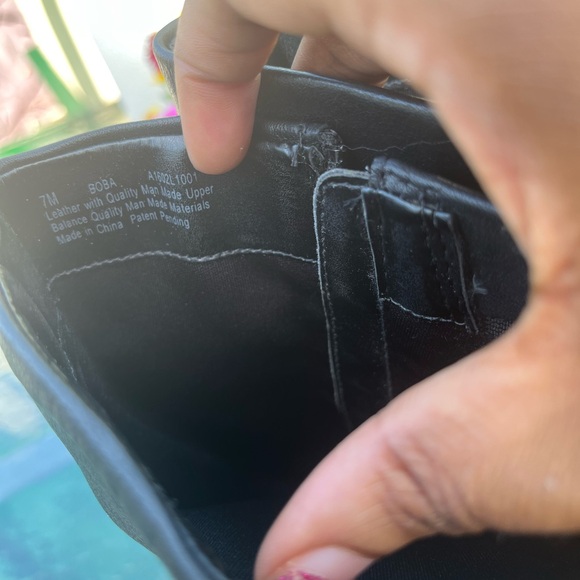 Naturalizer N5 Comfort Boba Black Below Knee High Heeled Boots SZ: 7 w/ Shoe Box - Picture 10 of 12